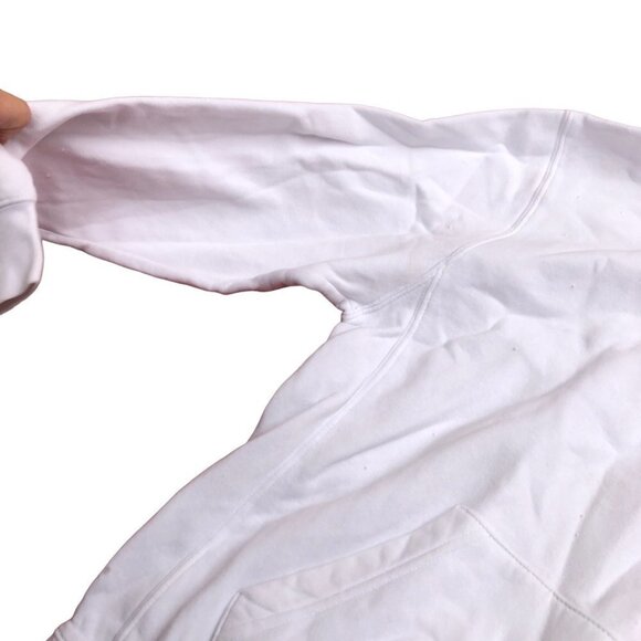 NIKE Hoodie Small Big Logo White - Picture 10 of 12